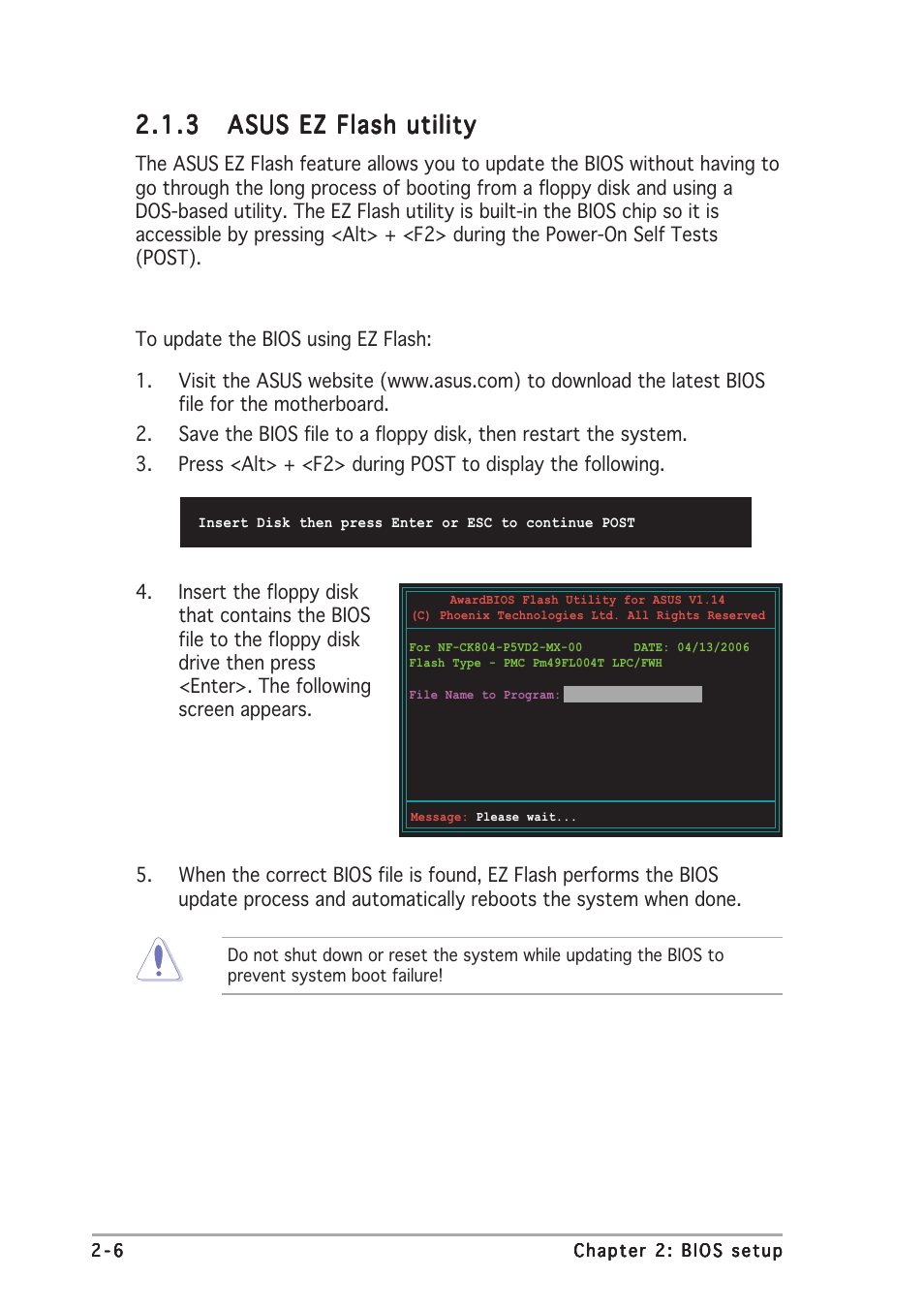 Asus Motherboard P5VD2-MX User Manual | Page 54 / 108