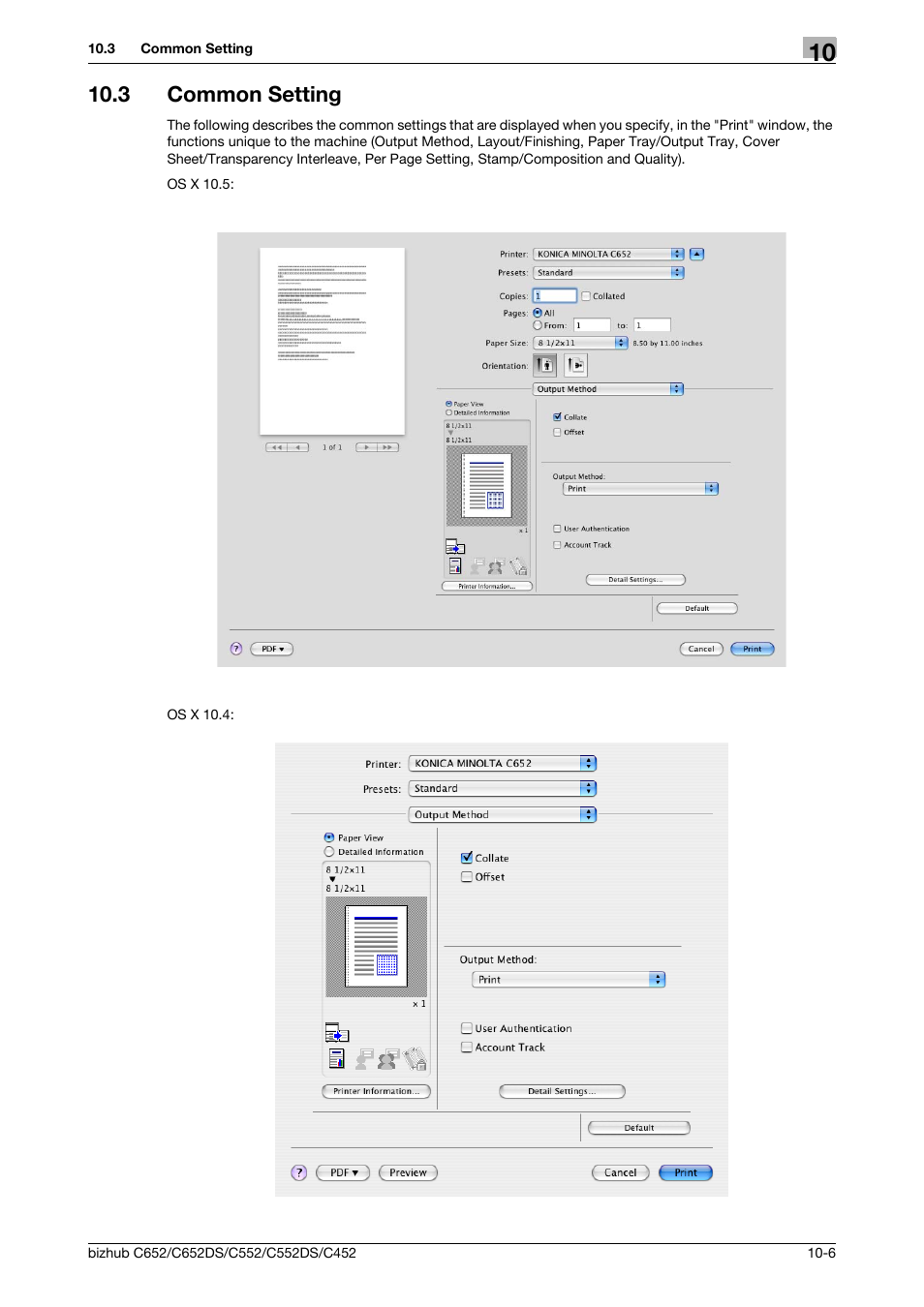 3 common setting, Common setting -6 | Konica Minolta BIZHUB C652DS User Manual | Page 124 / 312