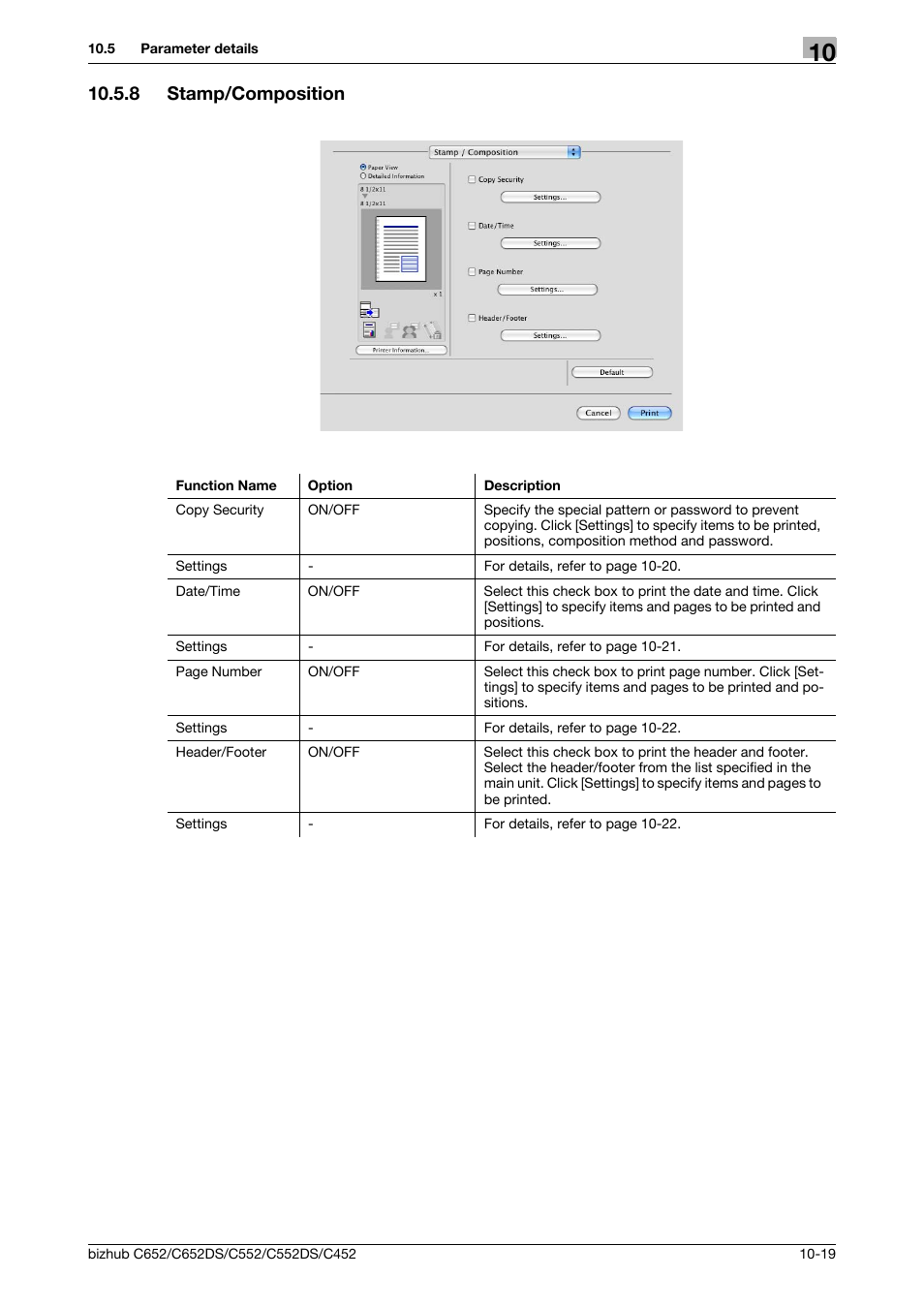 8 stamp/composition, Stamp/composition -19 | Konica Minolta BIZHUB C652DS User Manual | Page 137 / 312