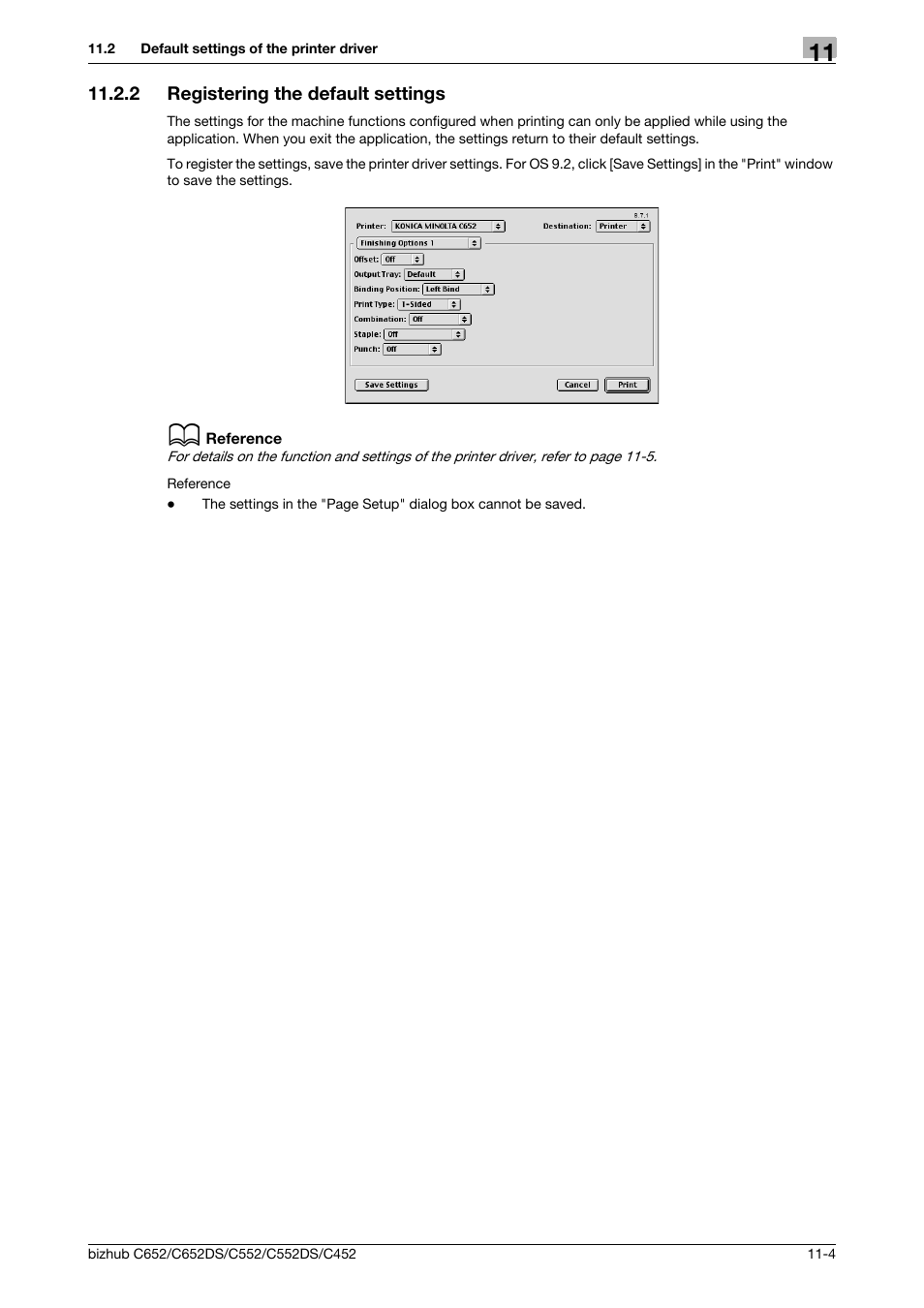 2 registering the default settings, Registering the default settings -4 | Konica Minolta BIZHUB C652DS User Manual | Page 145 / 312