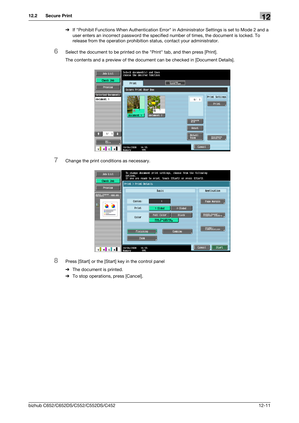 Konica Minolta BIZHUB C652DS User Manual | Page 160 / 312