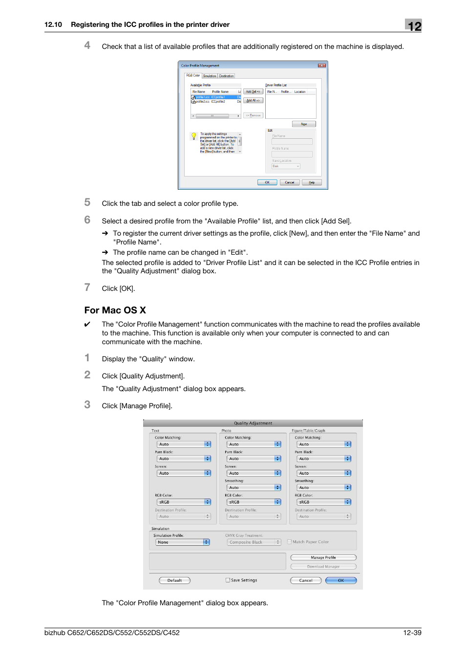 For mac os x, For mac os x -39 | Konica Minolta BIZHUB C652DS User Manual | Page 188 / 312