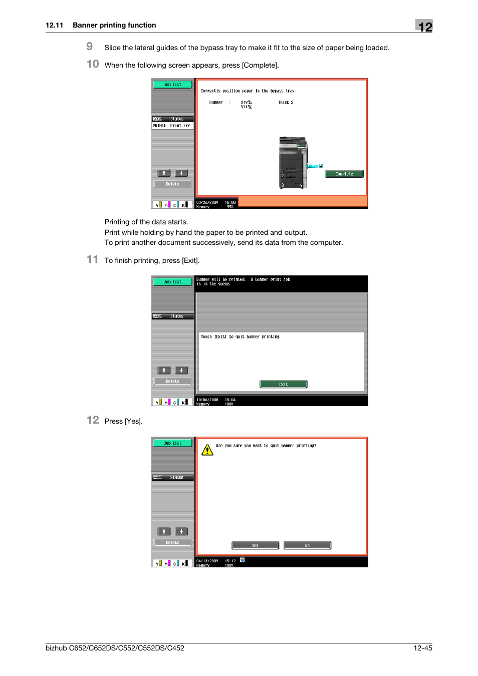 Konica Minolta BIZHUB C652DS User Manual | Page 194 / 312