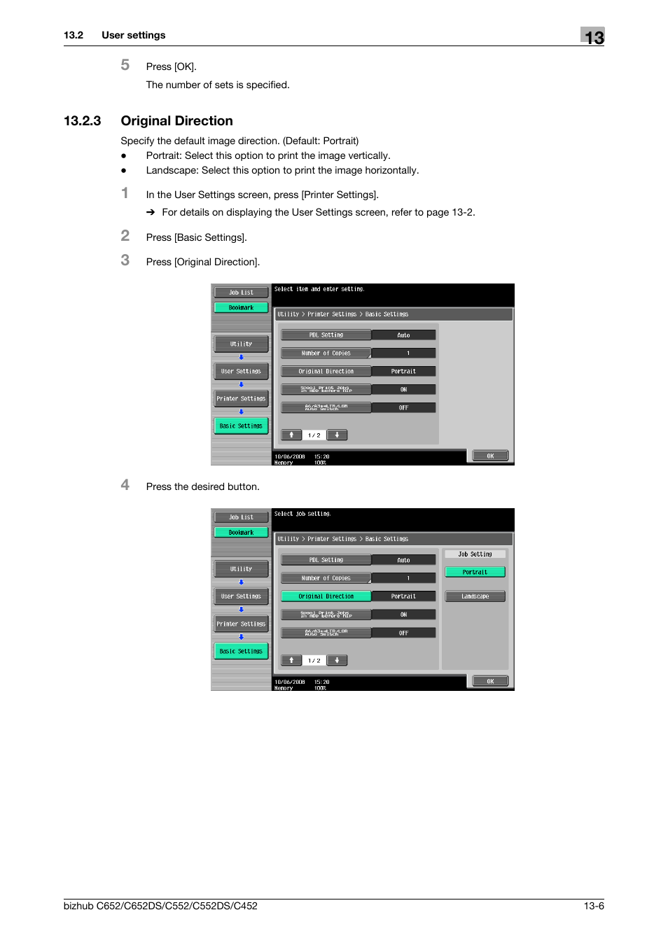 3 original direction, Original direction -6 | Konica Minolta BIZHUB C652DS User Manual | Page 200 / 312