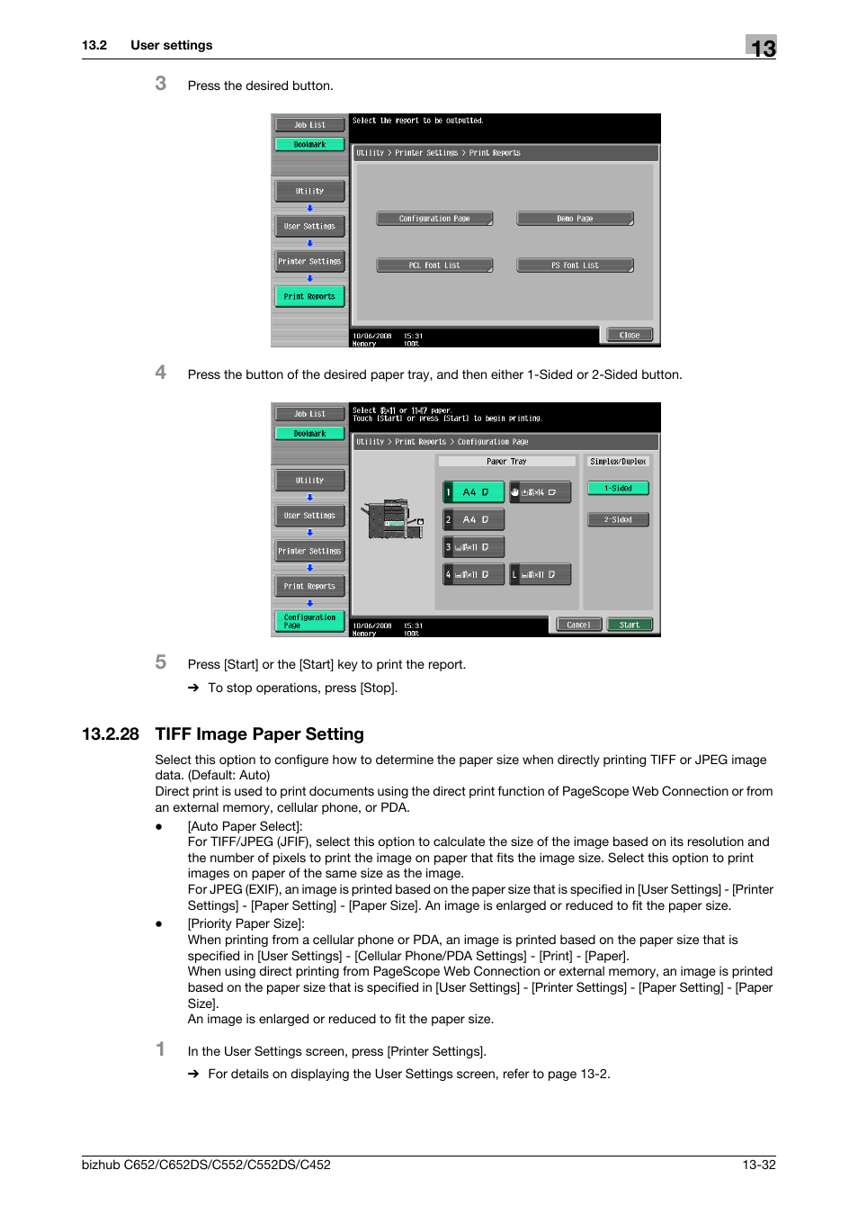 28 tiff image paper setting, Tiff image paper setting -32 | Konica Minolta BIZHUB C652DS User Manual | Page 226 / 312