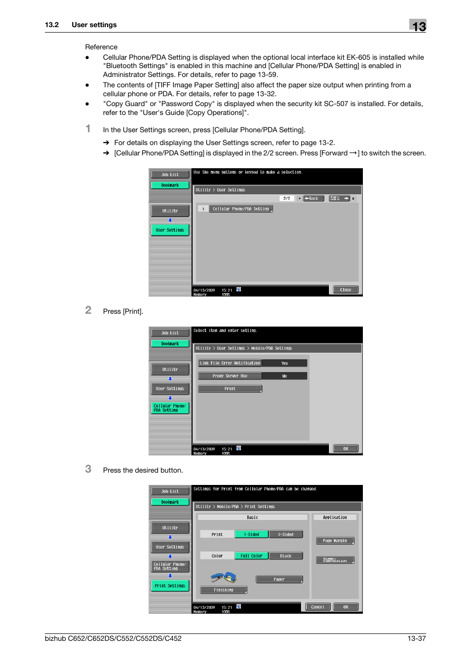 Konica Minolta BIZHUB C652DS User Manual | Page 231 / 312