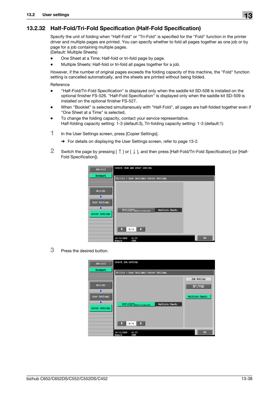 Konica Minolta BIZHUB C652DS User Manual | Page 232 / 312