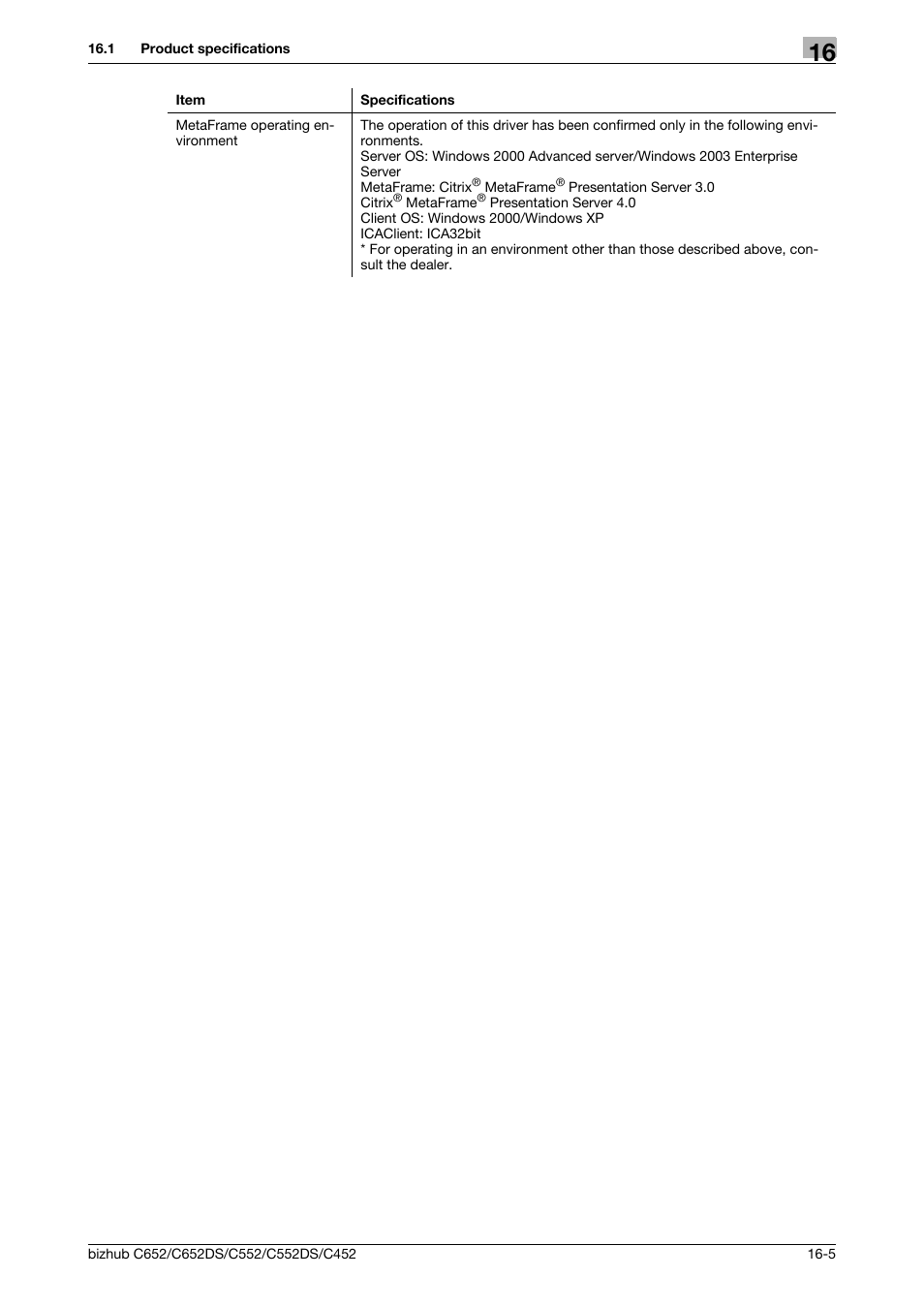 Konica Minolta BIZHUB C652DS User Manual | Page 294 / 312