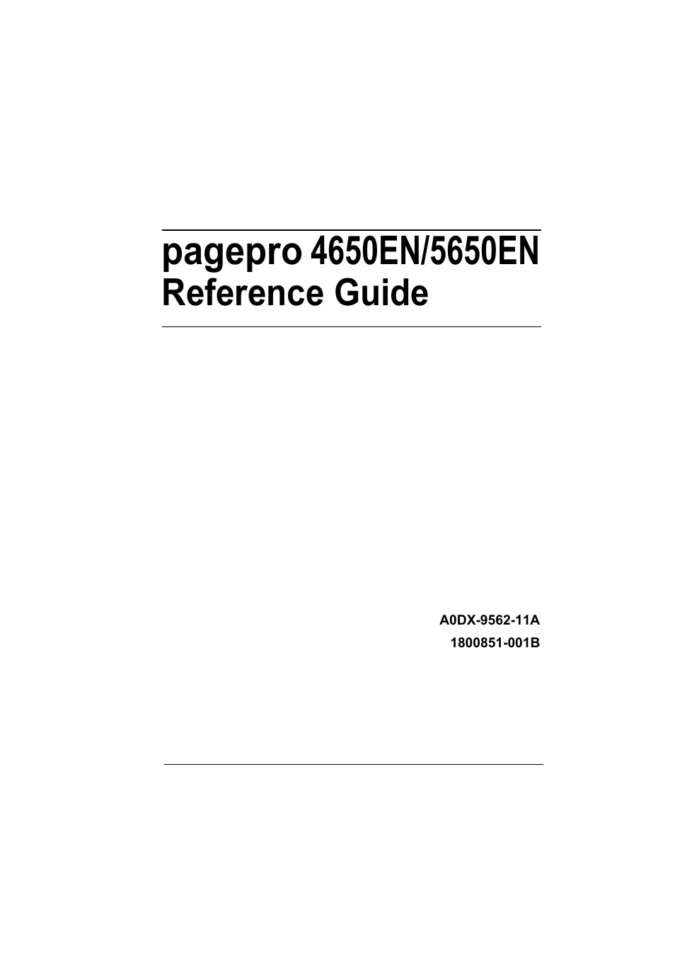 Konica Minolta pagepro 5650 User Manual | 394 pages