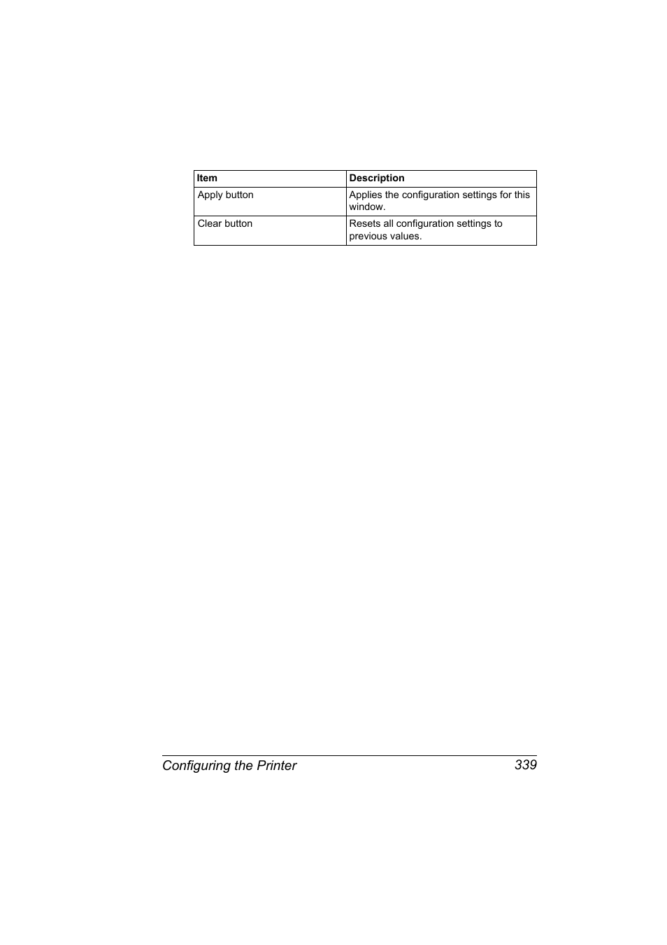 Configuring the printer 339 | Konica Minolta pagepro 5650 User Manual | Page 357 / 394