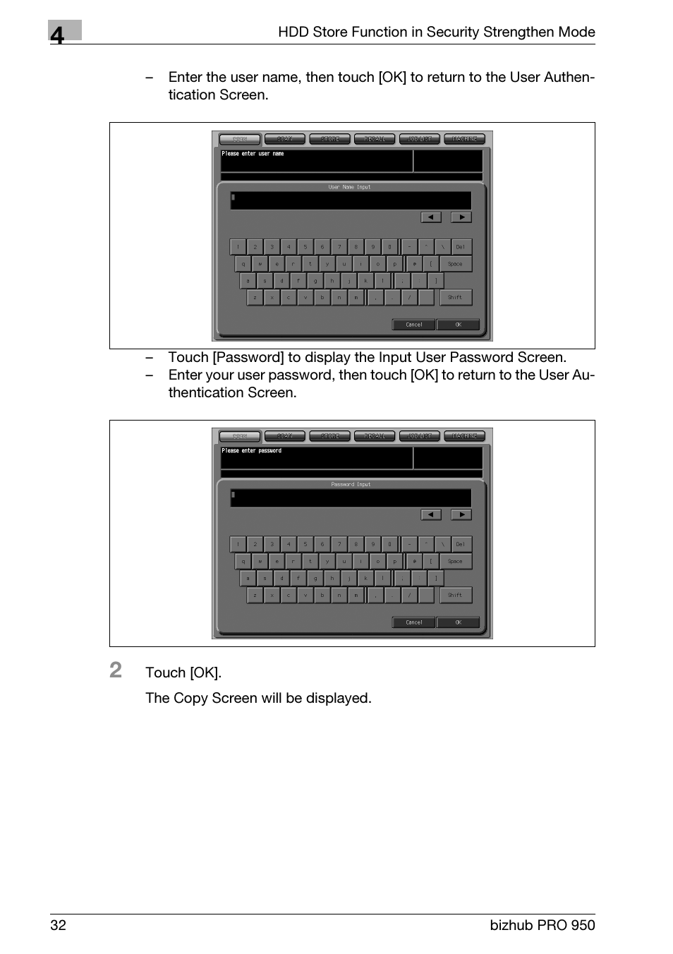 Konica Minolta bizhub PRO 950 User Manual | Page 40 / 82