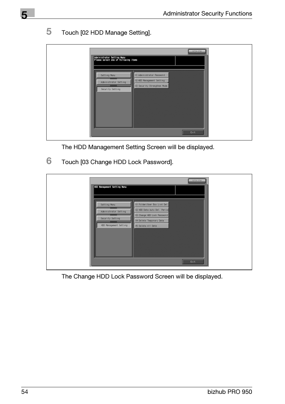 Konica Minolta bizhub PRO 950 User Manual | Page 62 / 82