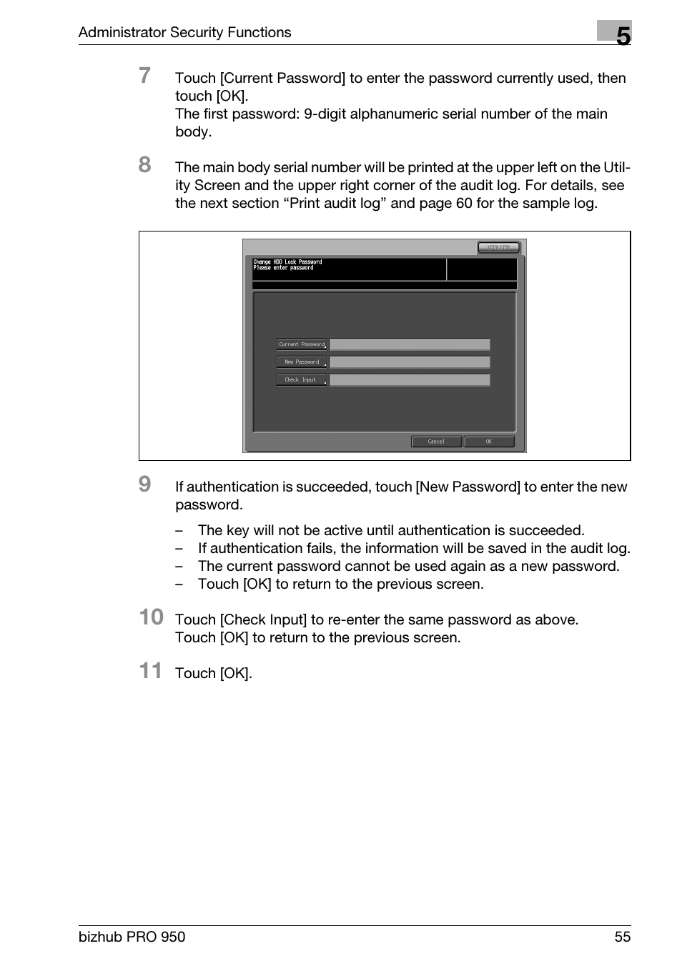 Konica Minolta bizhub PRO 950 User Manual | Page 63 / 82