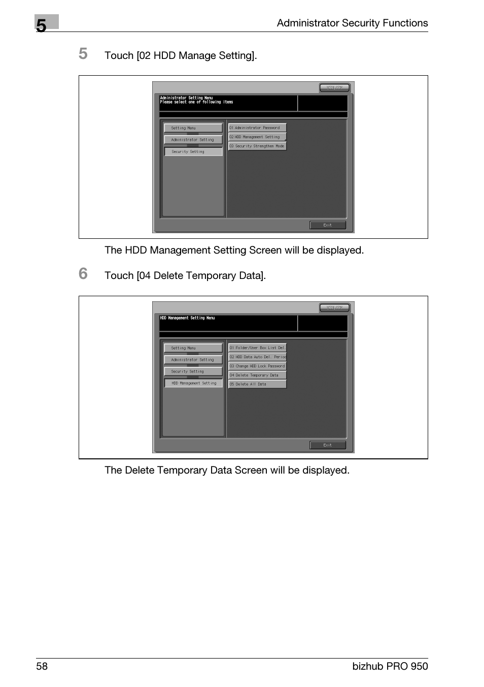 Konica Minolta bizhub PRO 950 User Manual | Page 66 / 82