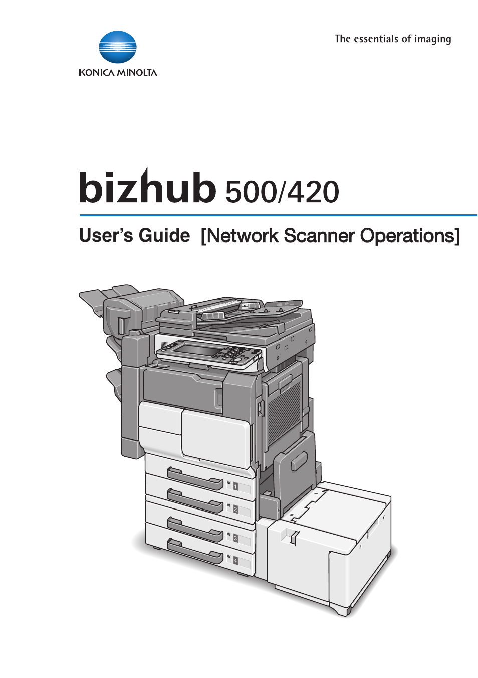 Konica Minolta bizhub 500 User Manual | 412 pages