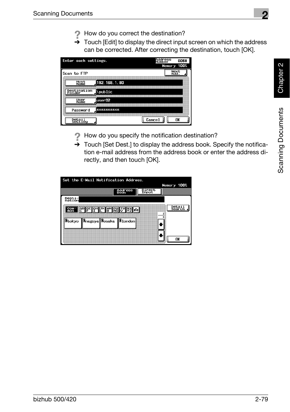 Konica Minolta bizhub 500 User Manual | Page 114 / 412