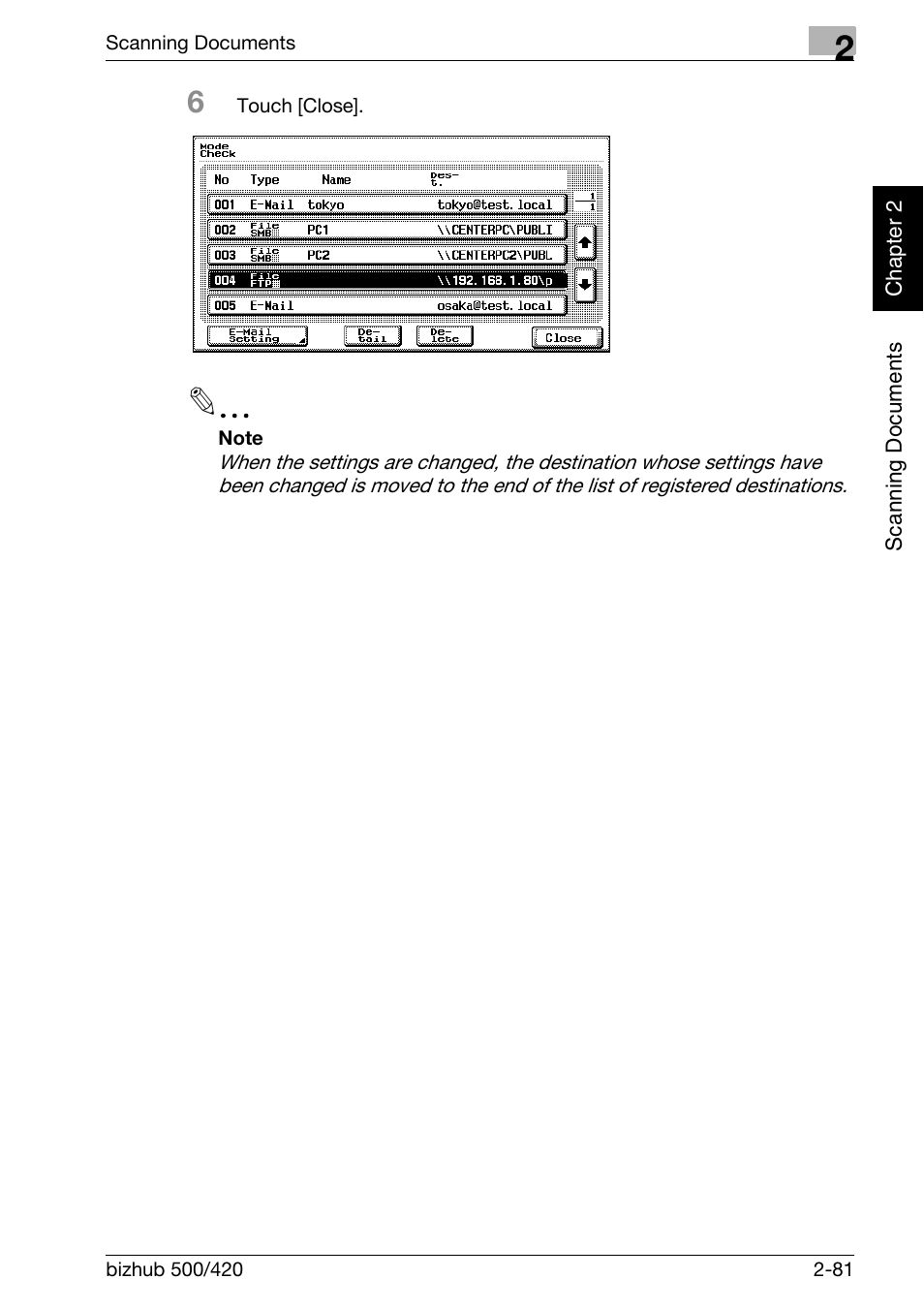 Konica Minolta bizhub 500 User Manual | Page 116 / 412