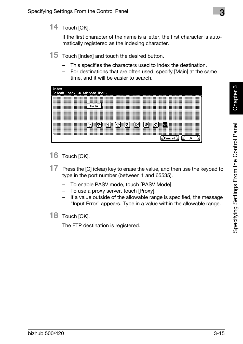 Konica Minolta bizhub 500 User Manual | Page 140 / 412