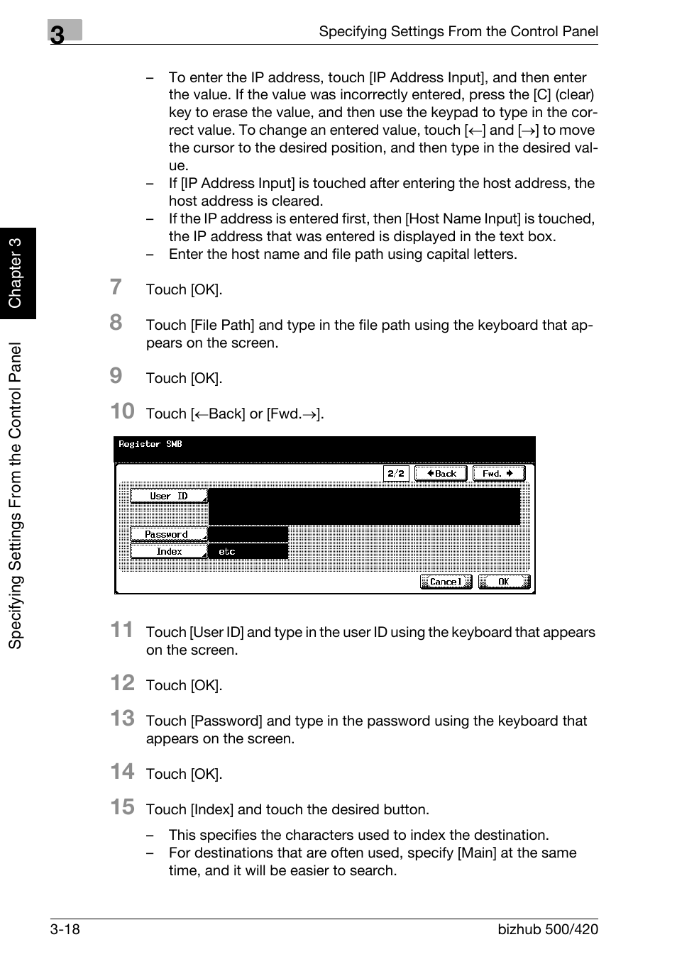 Konica Minolta bizhub 500 User Manual | Page 143 / 412