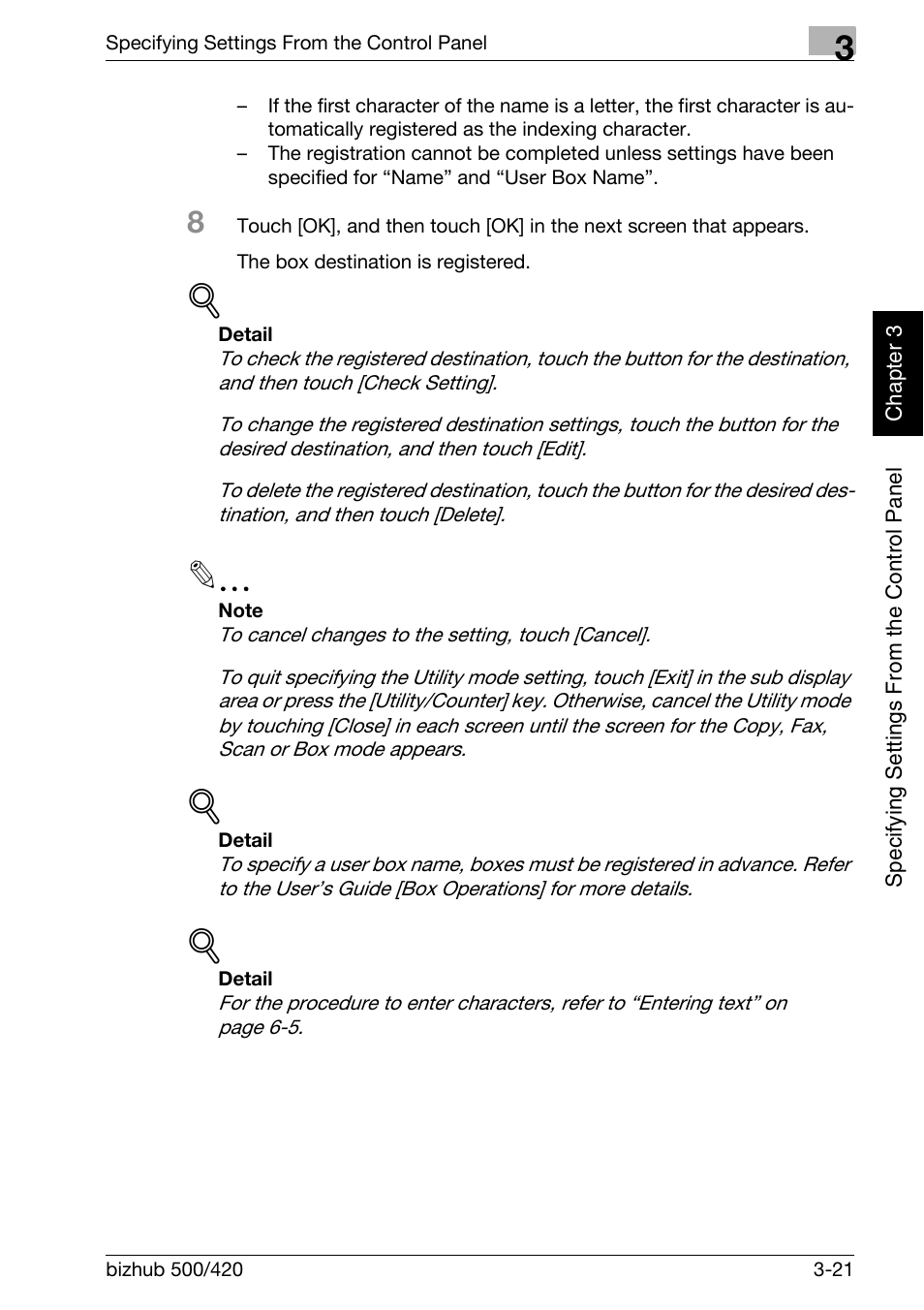 Konica Minolta bizhub 500 User Manual | Page 146 / 412