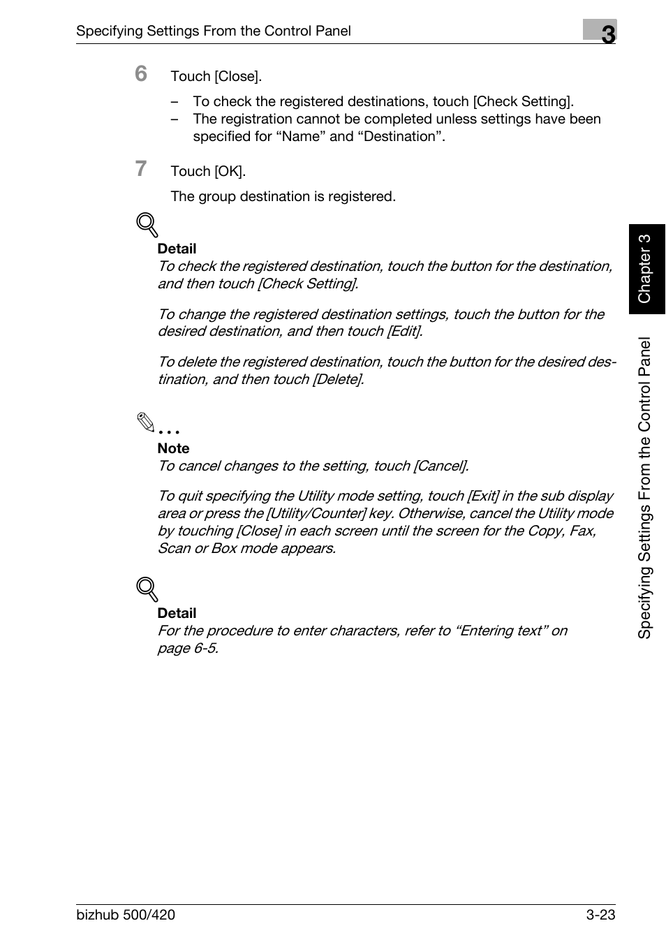 Konica Minolta bizhub 500 User Manual | Page 148 / 412