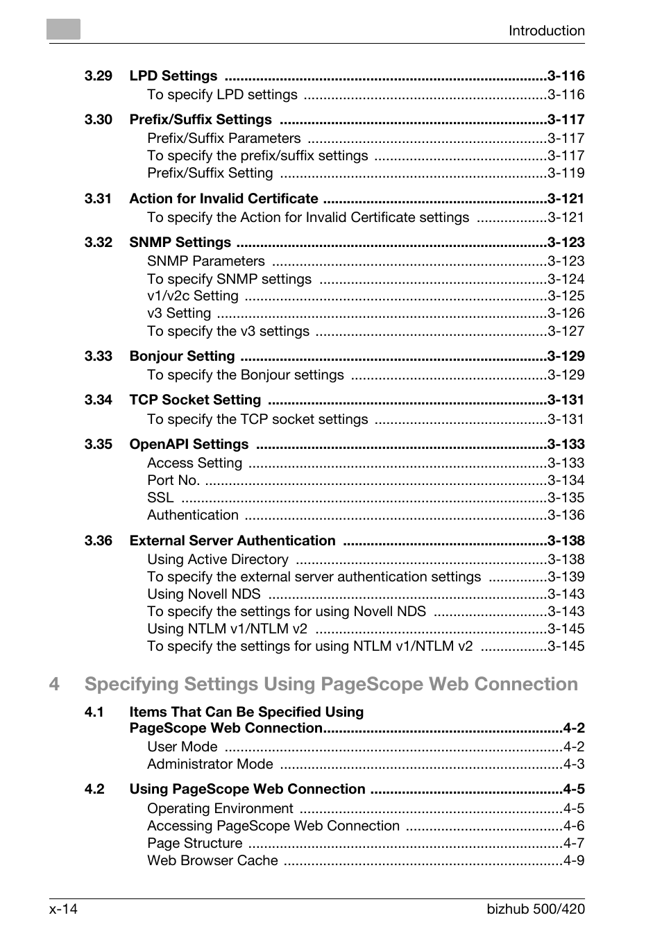 Konica Minolta bizhub 500 User Manual | Page 15 / 412