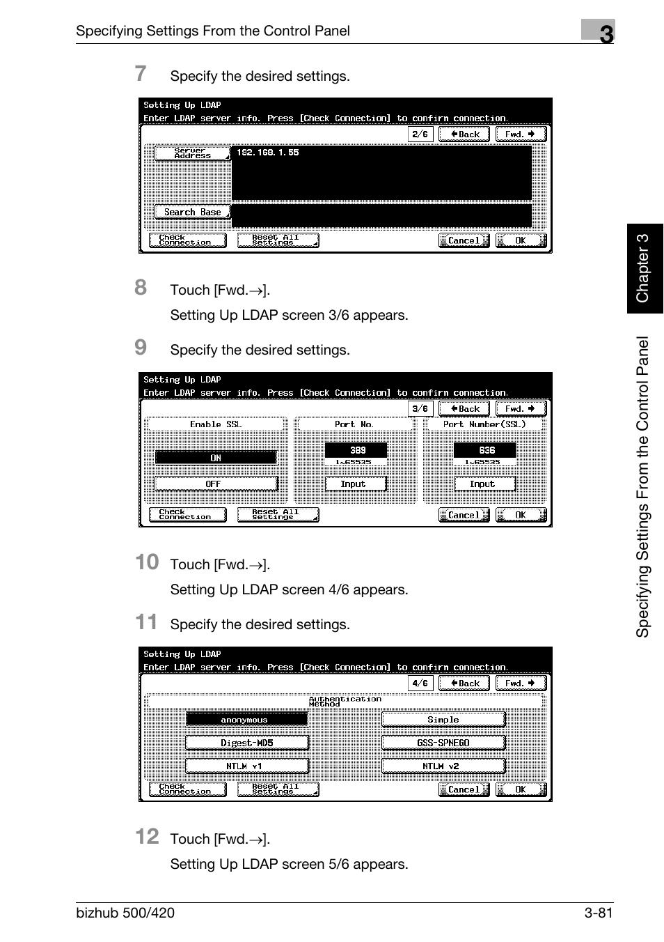 Konica Minolta bizhub 500 User Manual | Page 206 / 412