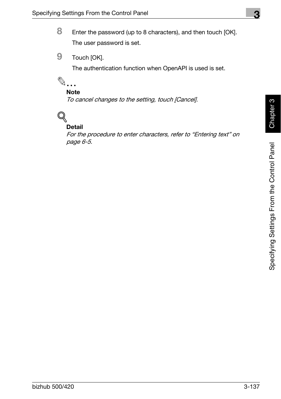 Konica Minolta bizhub 500 User Manual | Page 262 / 412