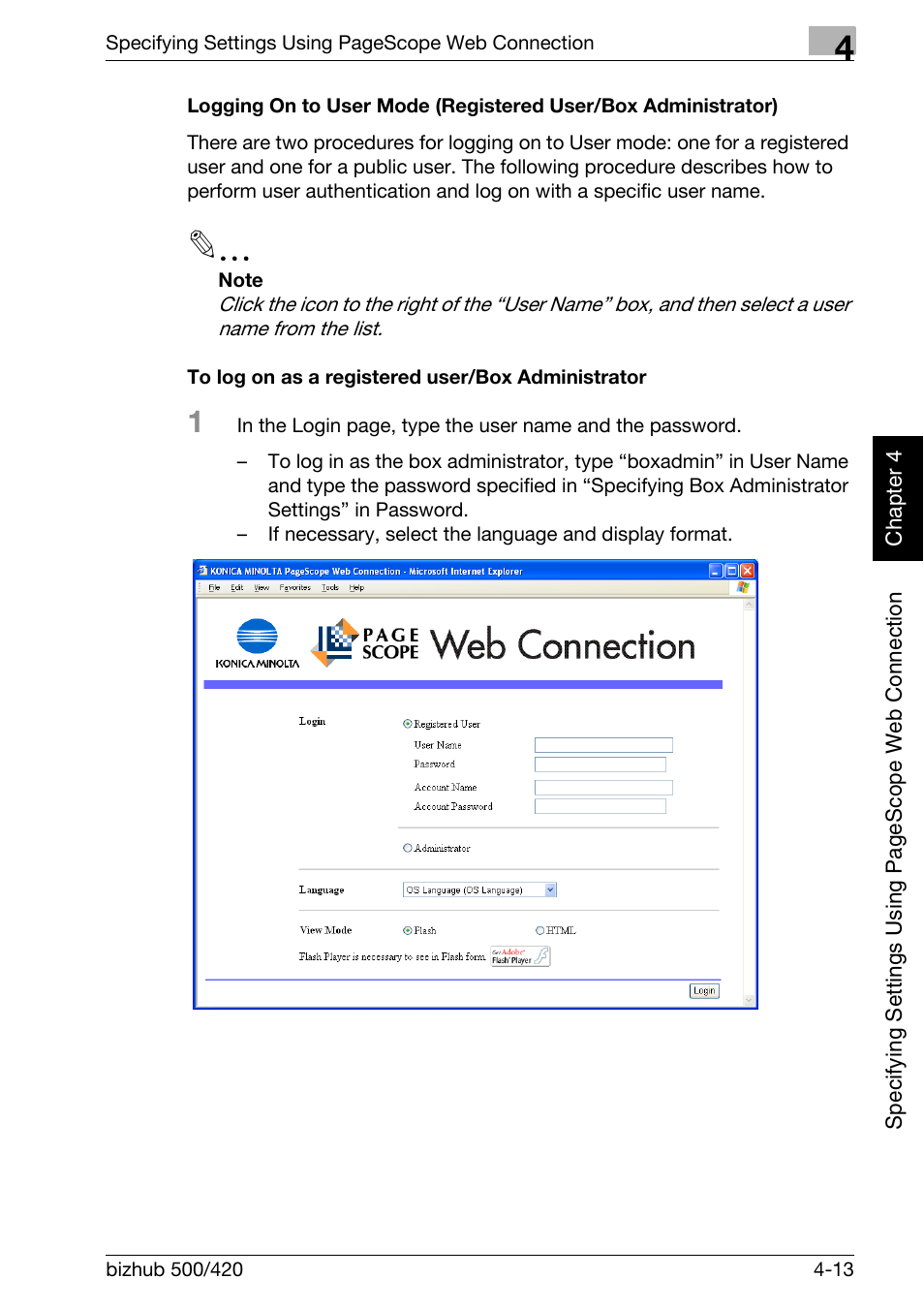 Konica Minolta bizhub 500 User Manual | Page 284 / 412