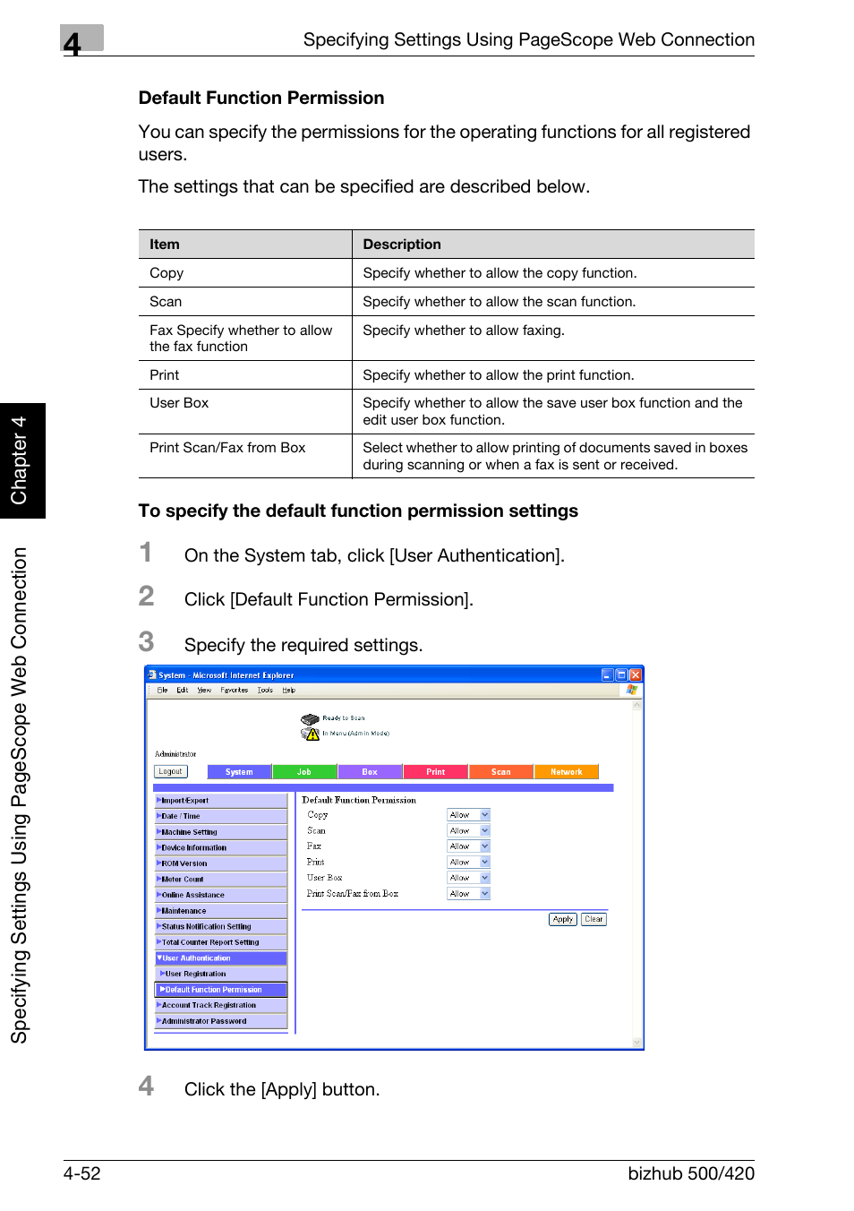 Konica Minolta bizhub 500 User Manual | Page 323 / 412