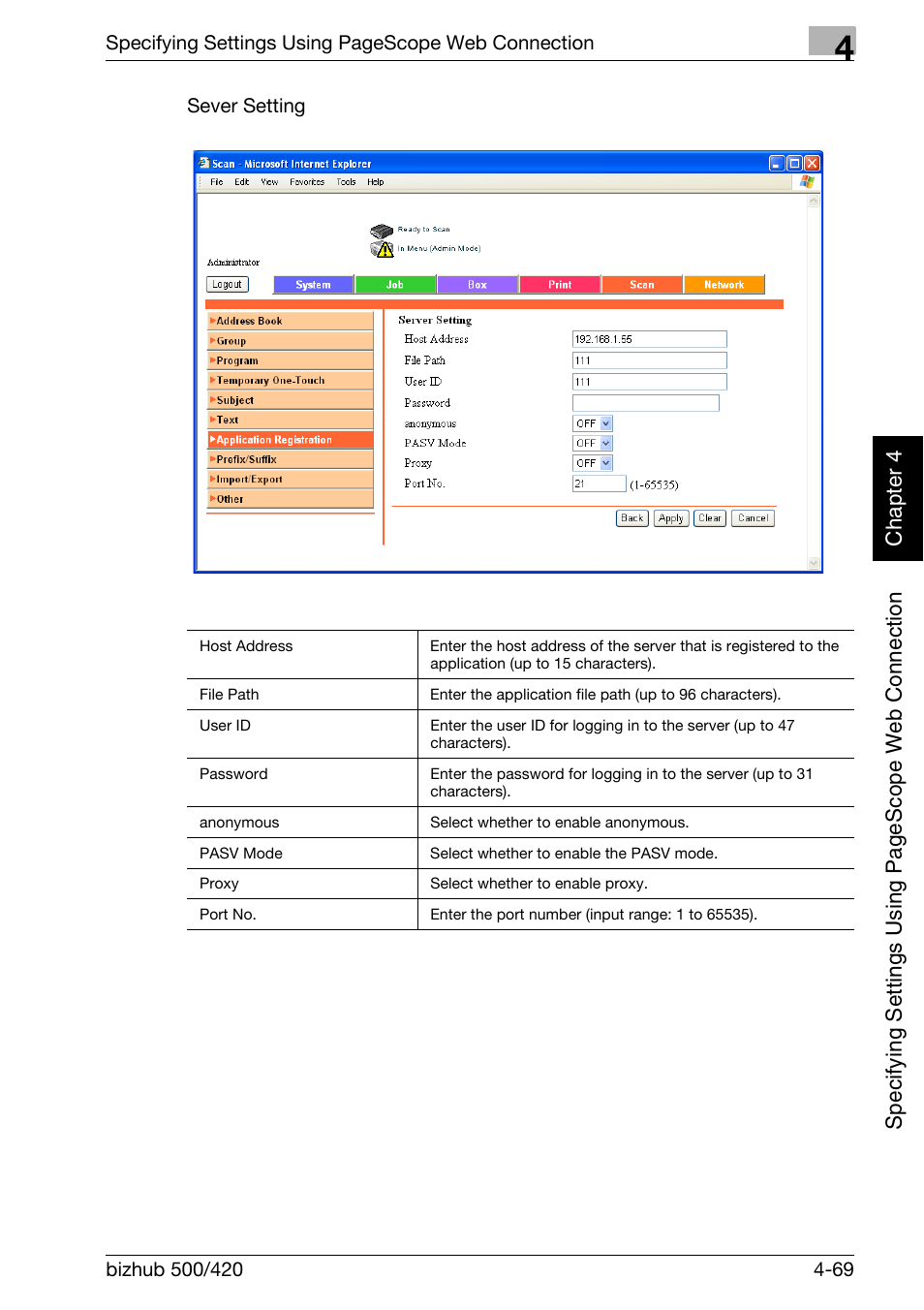 Konica Minolta bizhub 500 User Manual | Page 340 / 412