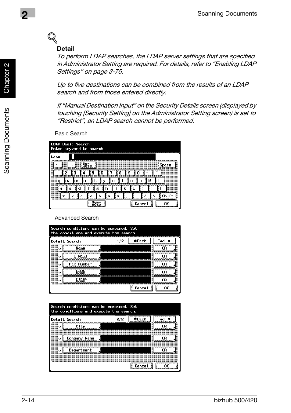 Konica Minolta bizhub 500 User Manual | Page 49 / 412