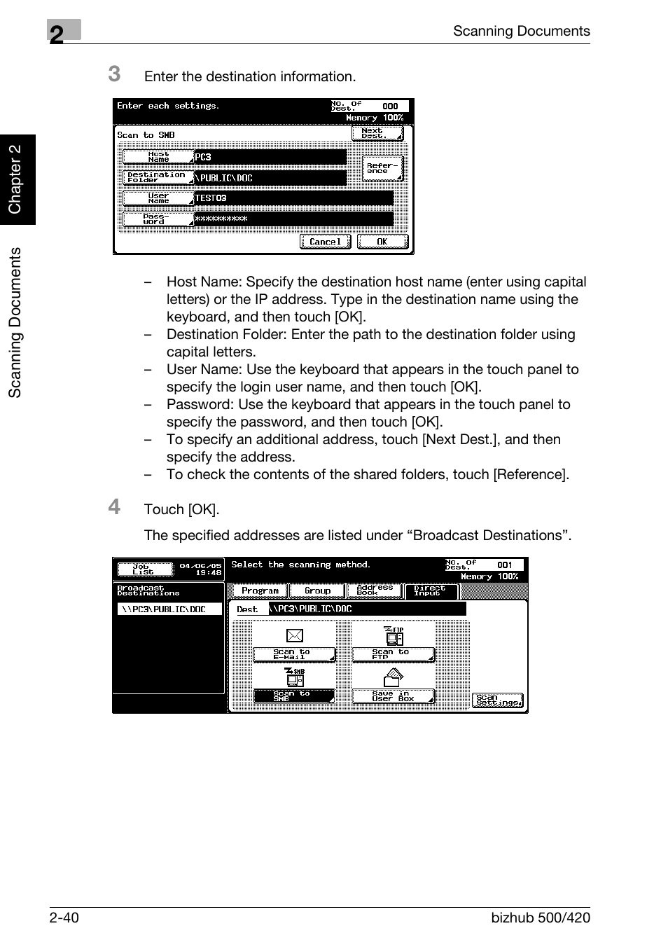 Konica Minolta bizhub 500 User Manual | Page 75 / 412