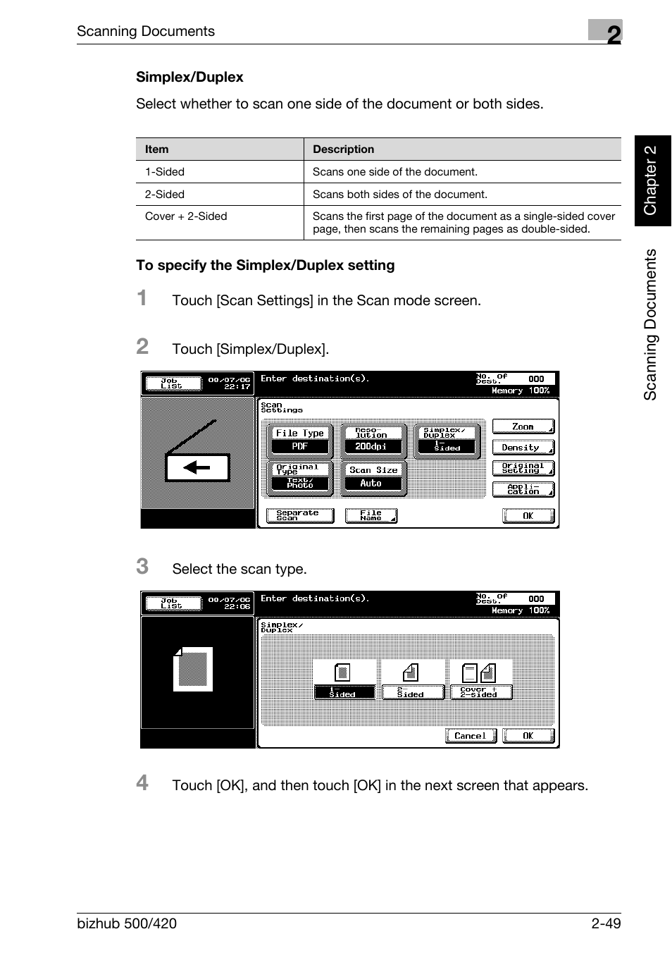 Konica Minolta bizhub 500 User Manual | Page 84 / 412