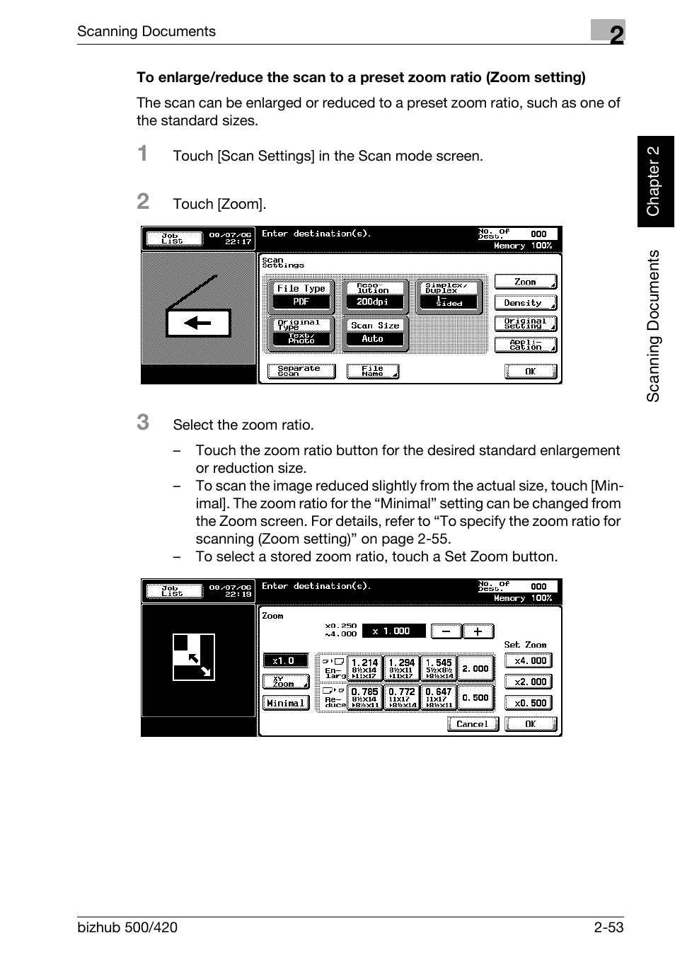 Konica Minolta bizhub 500 User Manual | Page 88 / 412