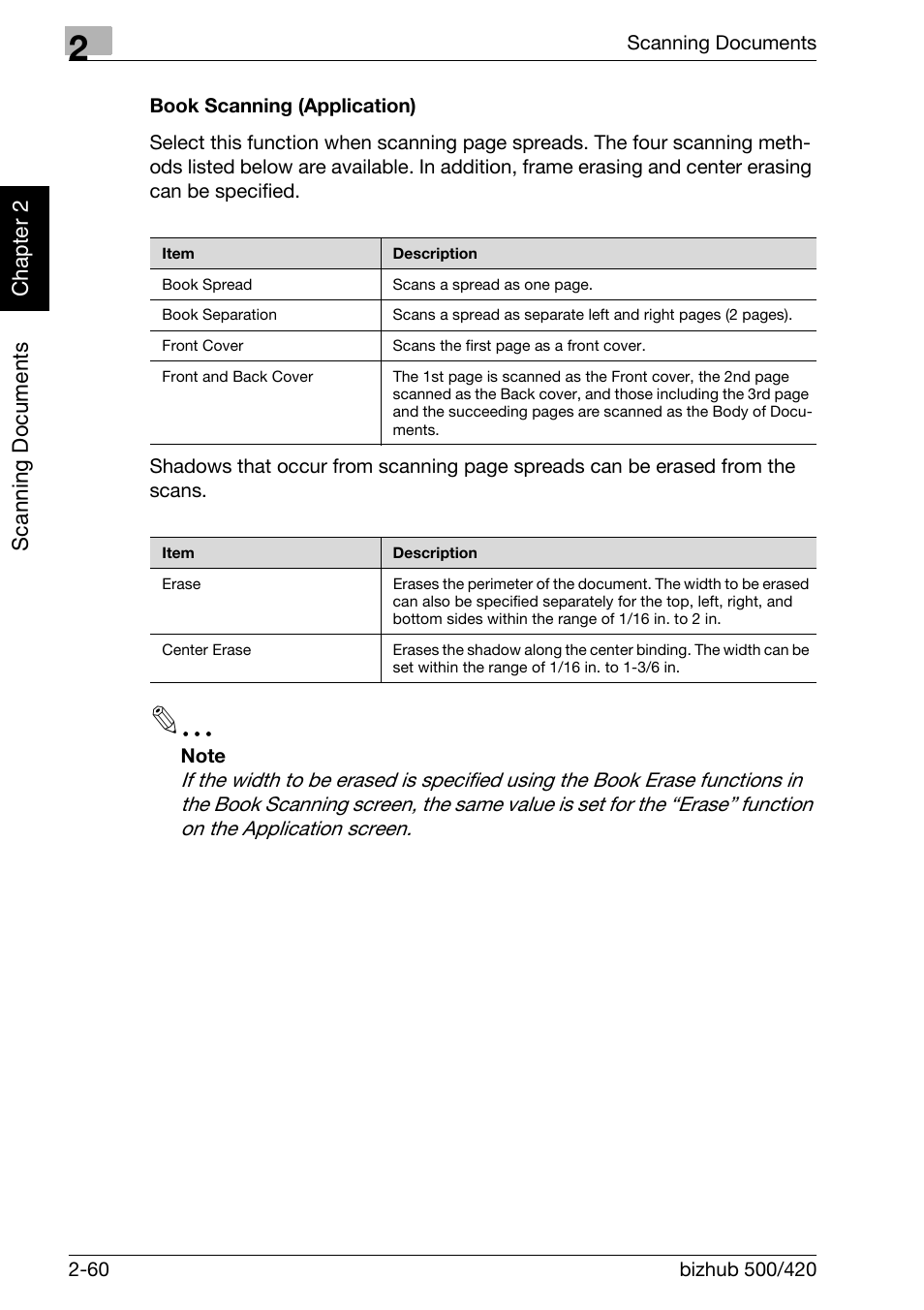 Book scanning (application) -60 | Konica Minolta bizhub 500 User Manual | Page 95 / 412