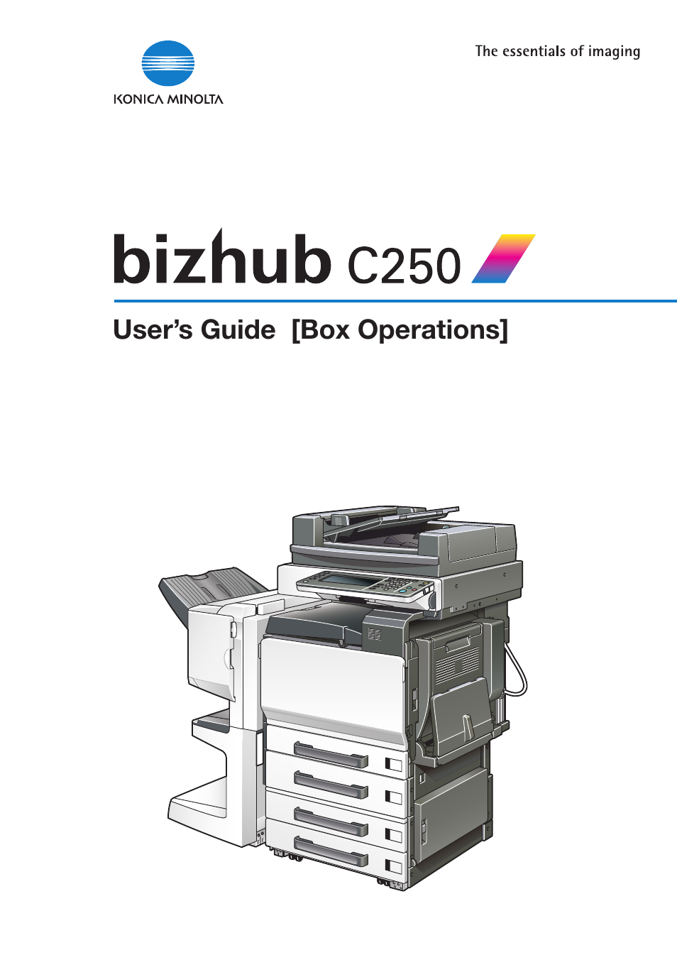 Konica Minolta bizhub C250 User Manual | 194 pages