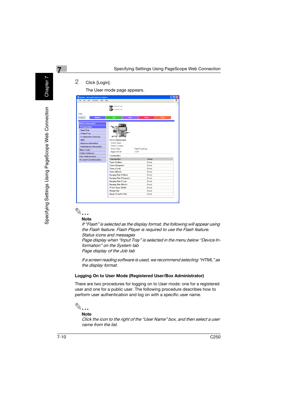 Konica Minolta bizhub C250 User Manual | Page 163 / 194