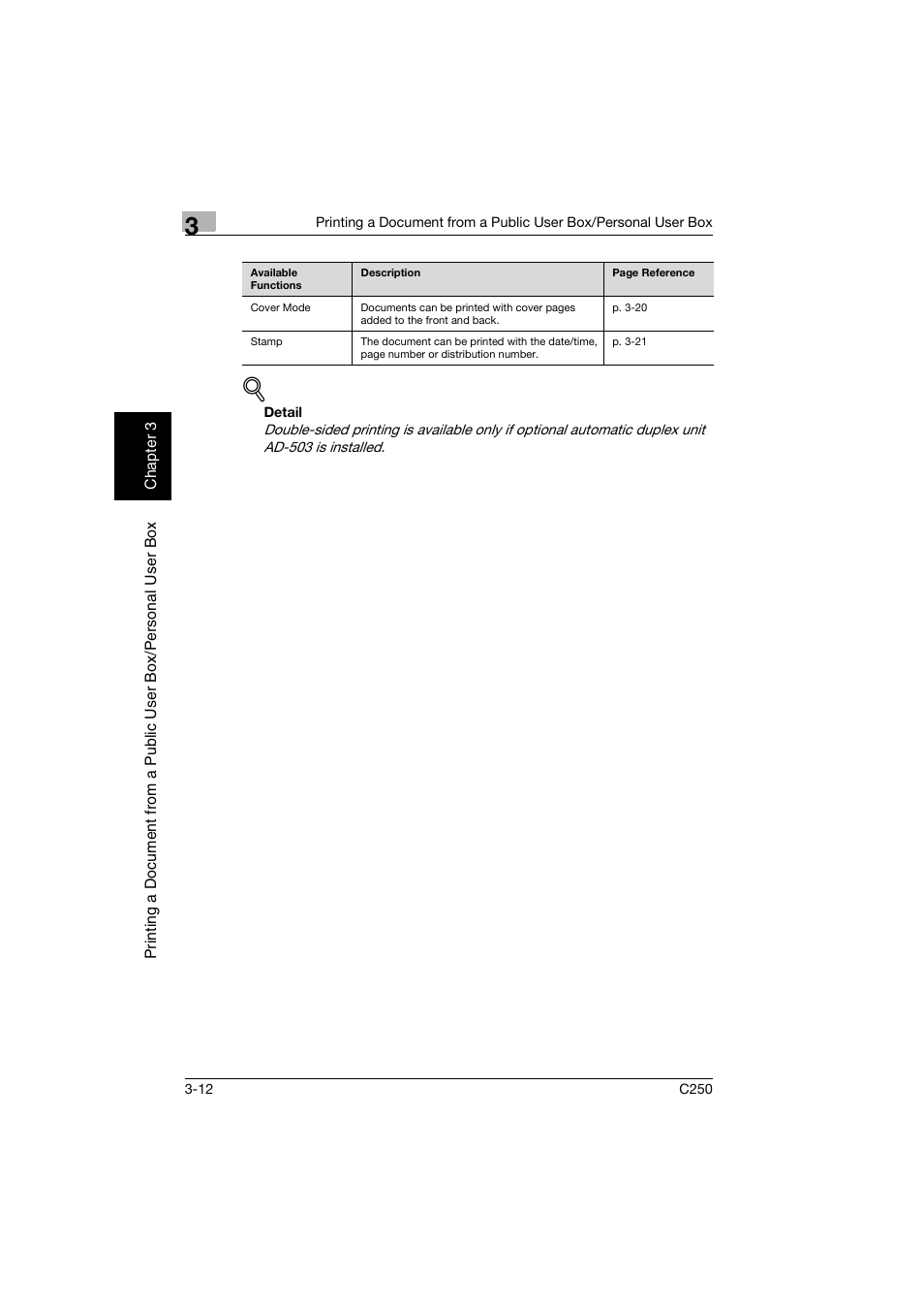 Konica Minolta bizhub C250 User Manual | Page 49 / 194