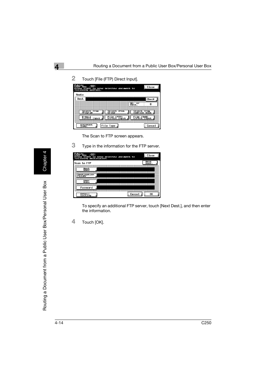Konica Minolta bizhub C250 User Manual | Page 95 / 194