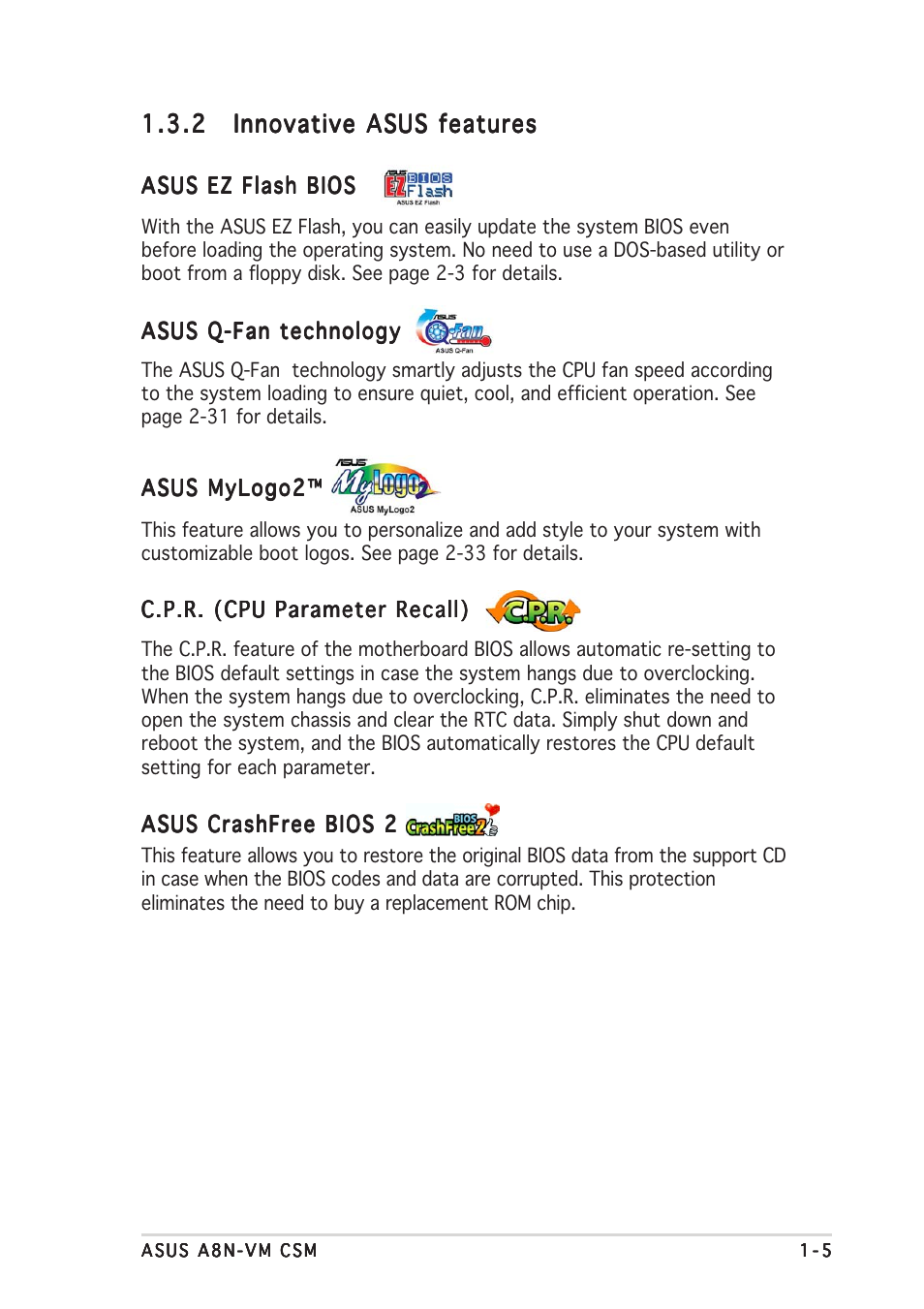 Asus A8N-VM CSM User Manual | Page 15 / 86