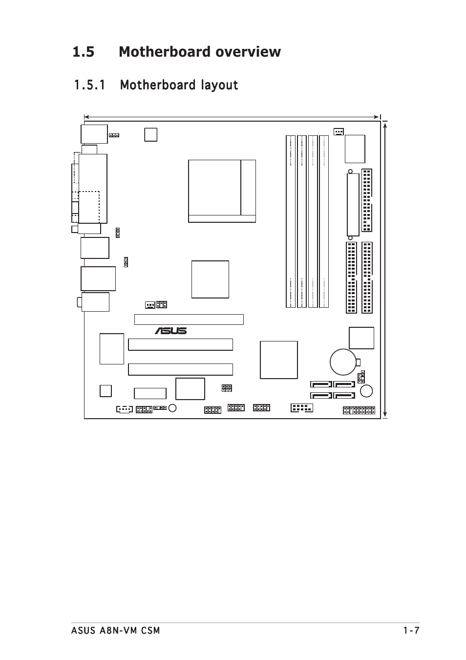 5 motherboard overview, Socket 939 | Asus A8N-VM CSM User Manual | Page 17 / 86