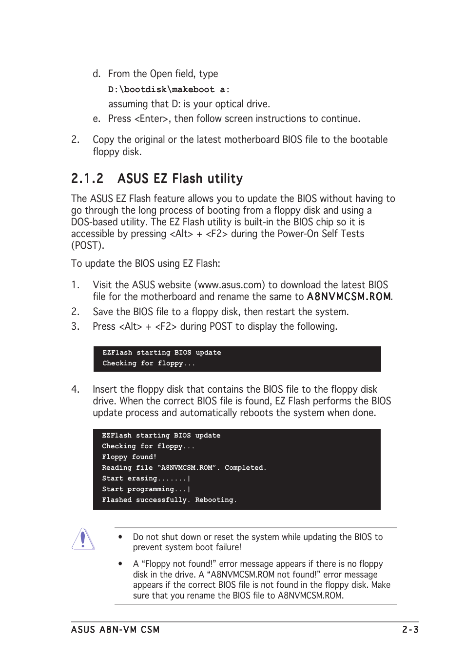 Asus A8N-VM CSM User Manual | Page 43 / 86