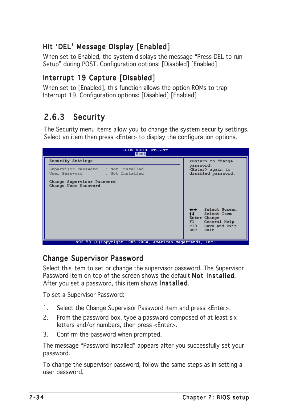 3 security security security security security | Asus A8N-VM CSM User Manual | Page 74 / 86