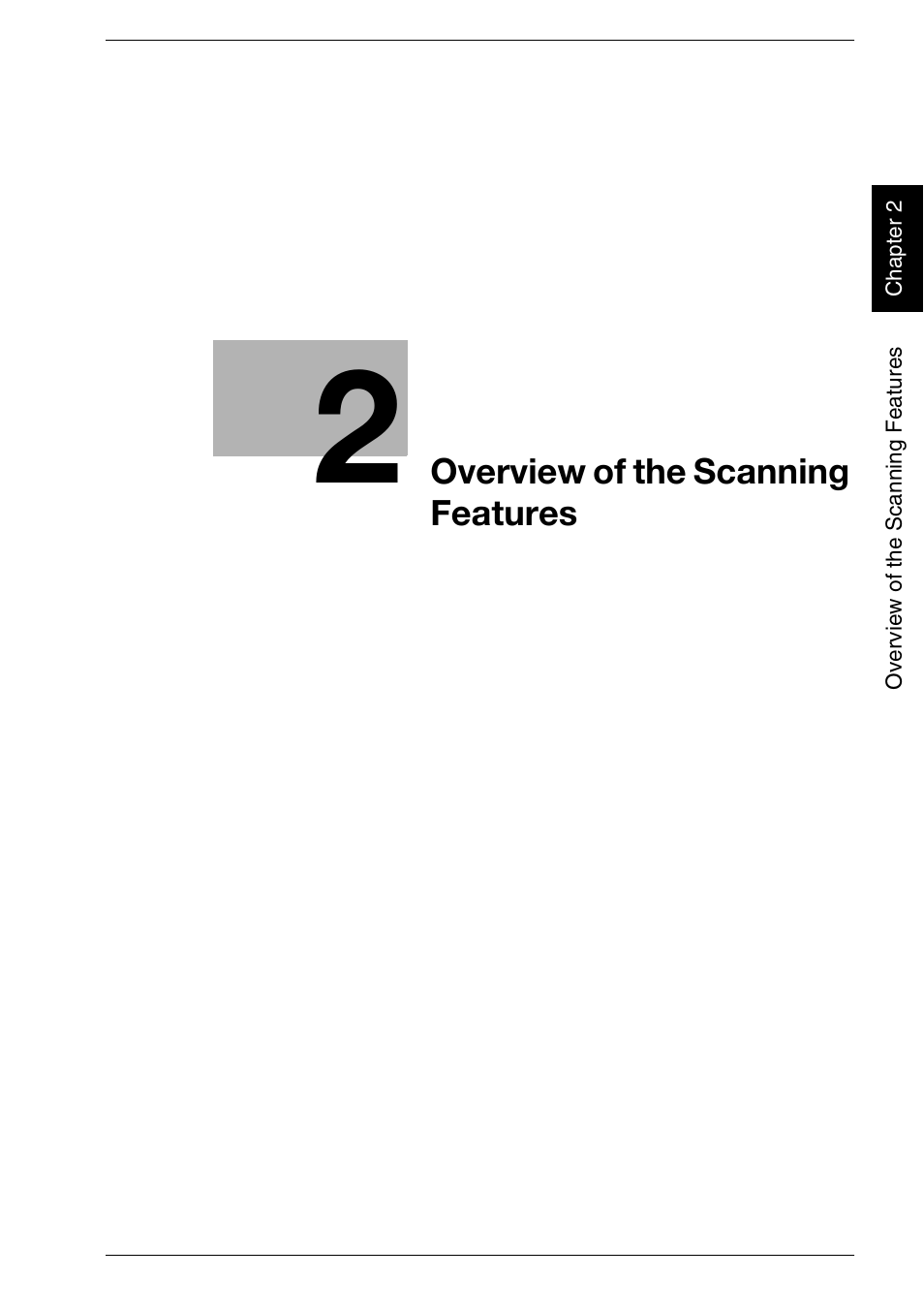 Overview of the scanning features | Konica Minolta bizhub PRO 1200 User Manual | Page 14 / 170