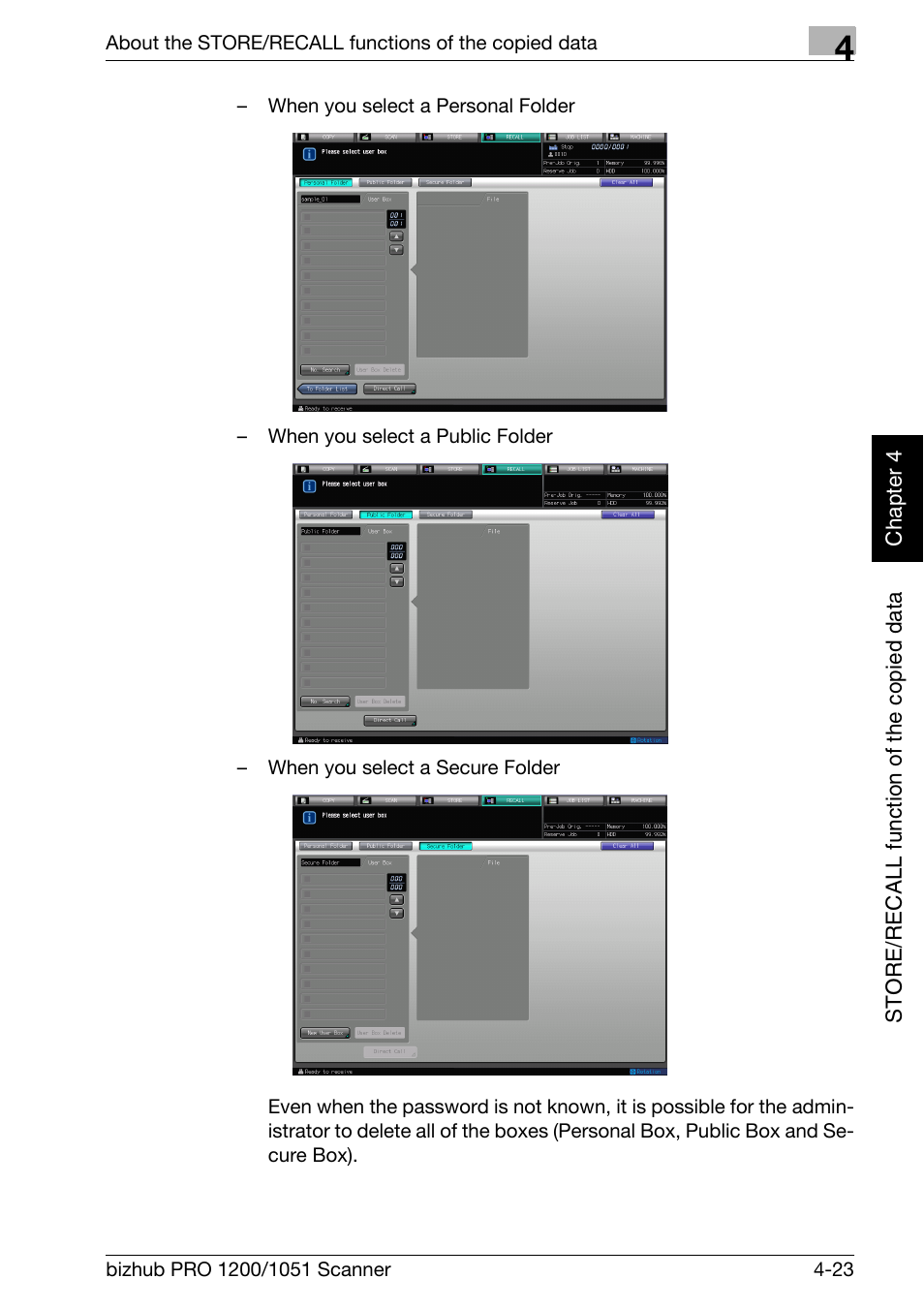 Konica Minolta bizhub PRO 1200 User Manual | Page 54 / 170