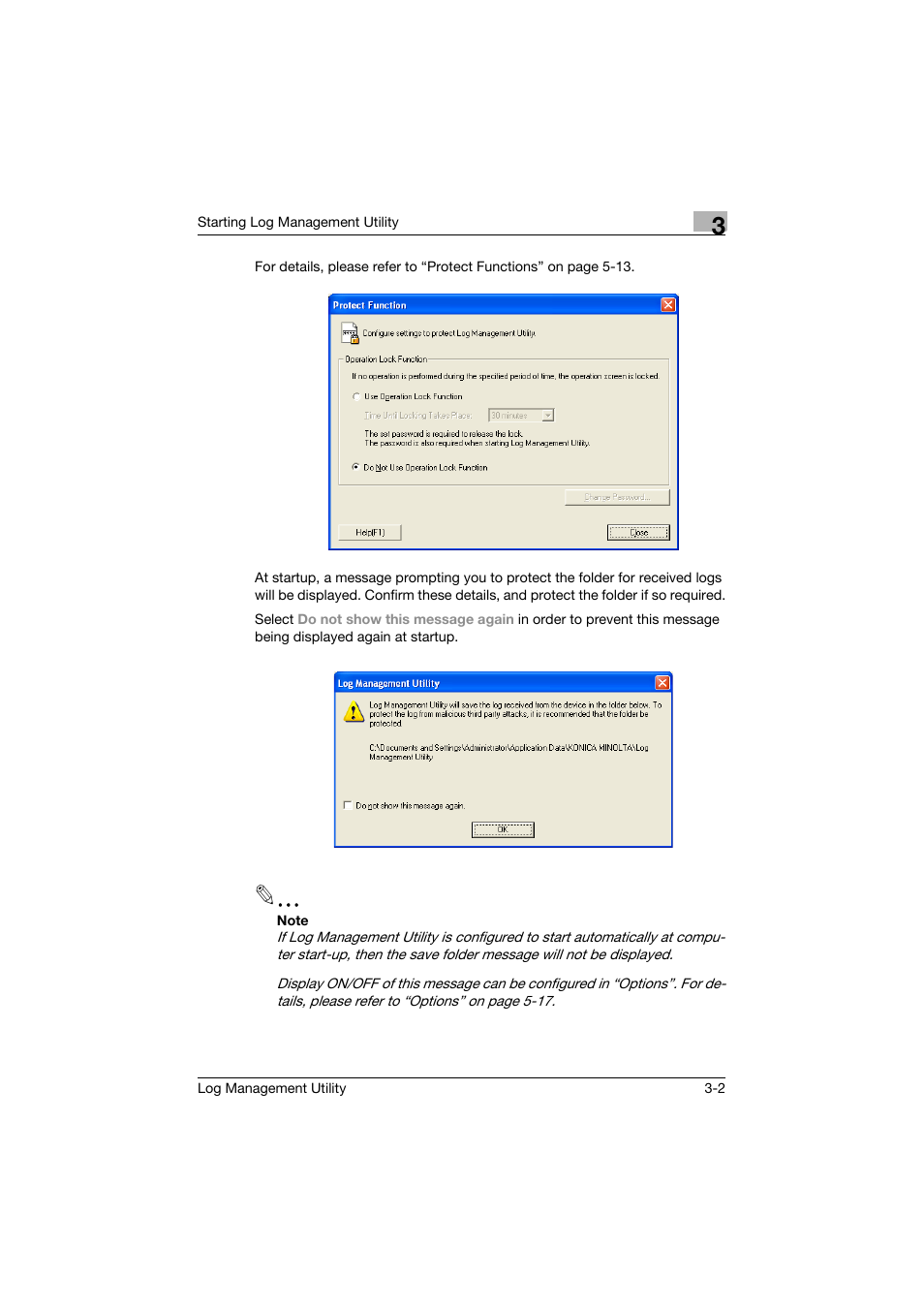 Konica Minolta PageScope Log Management Utility User Manual | Page 17 / 76