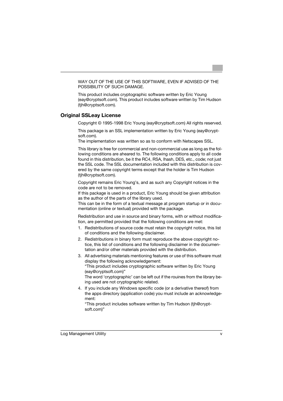 Konica Minolta PageScope Log Management Utility User Manual | Page 6 / 76