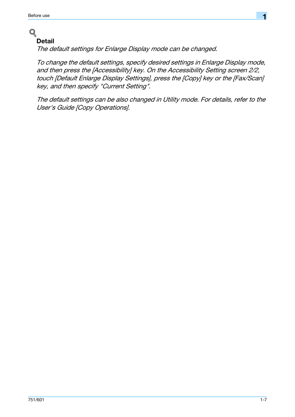 Konica Minolta bizhub 601 User Manual | Page 13 / 101