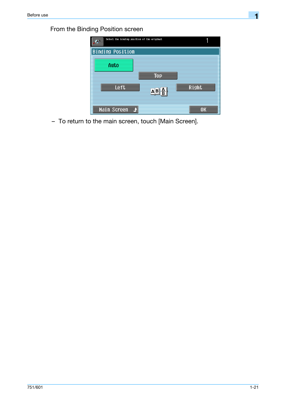 Konica Minolta bizhub 601 User Manual | Page 27 / 101